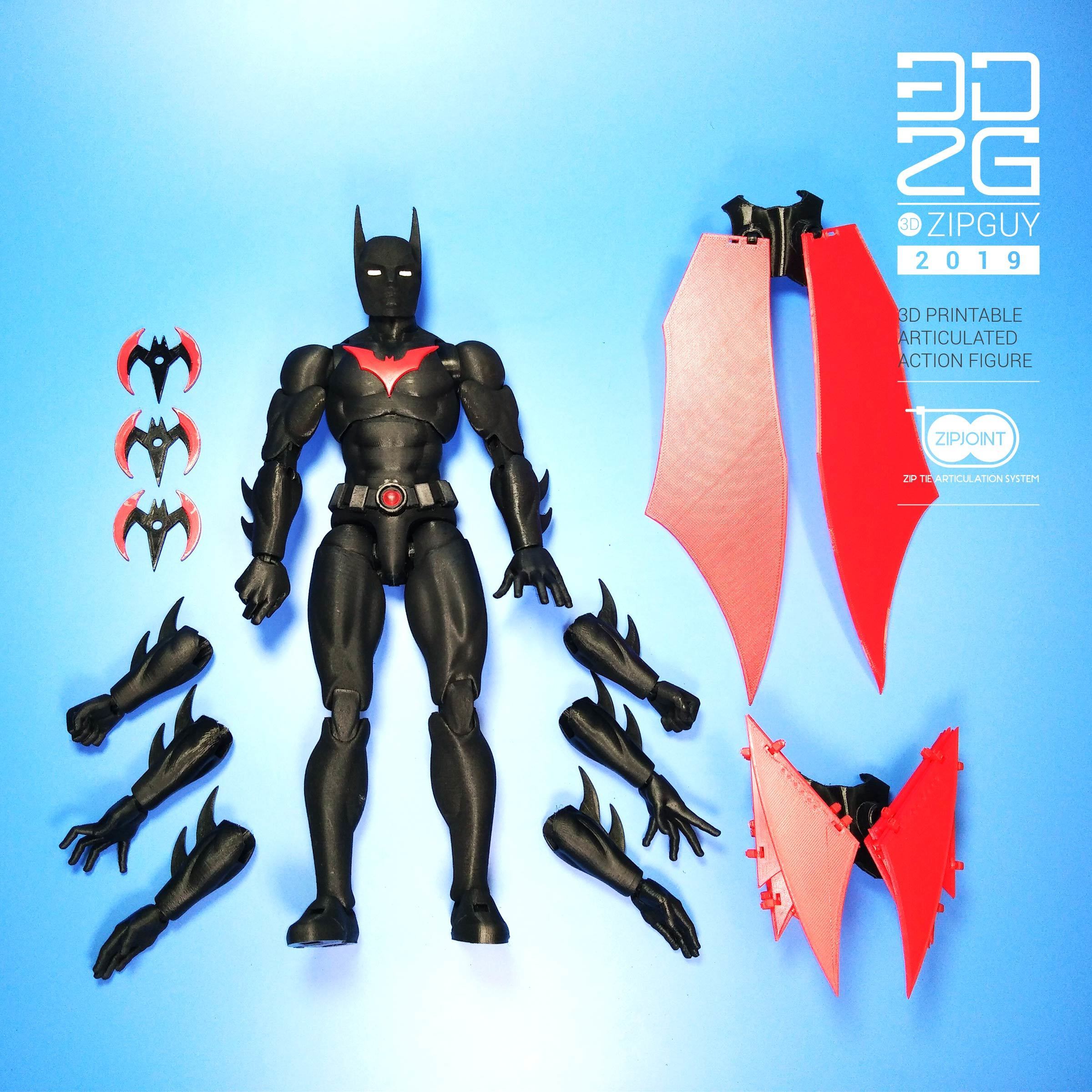 STL file BATMAN BEYOND COMPLETE 🎲・3D printing idea to download・Cults